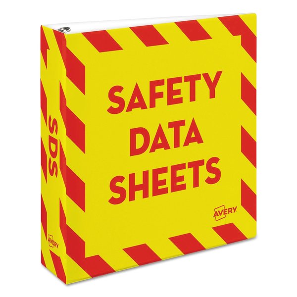 Avery HeavyDuty Preprinted Safety Data Sheet 18951